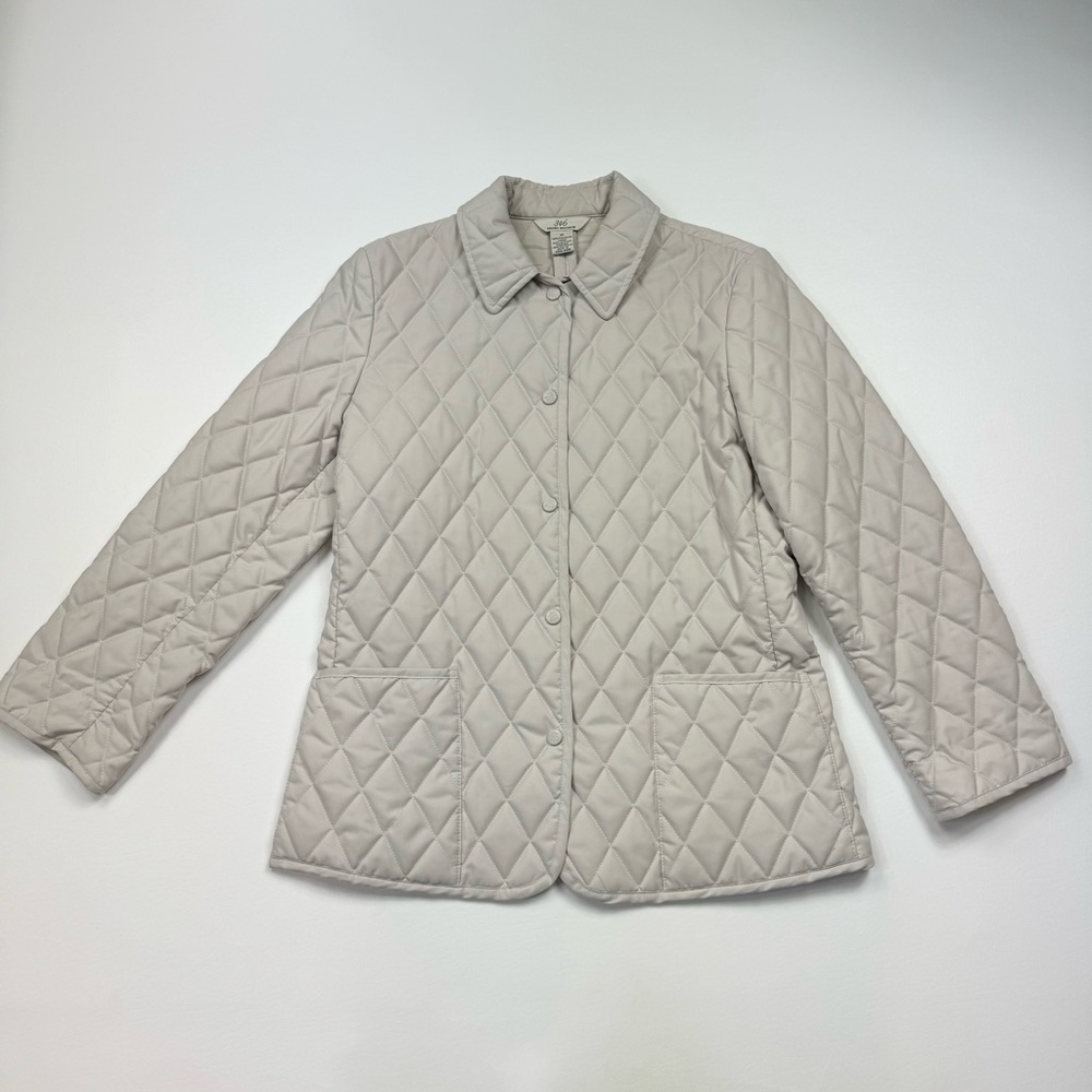 Women’s Brooks Brothers 346 Snap Button Quilted Jacket Size 10